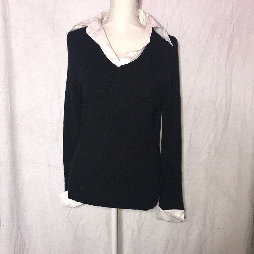 Items Black &White Blouse, New, Medium